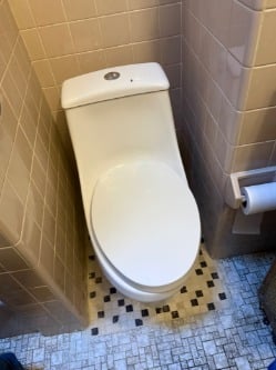 Bathroom Subfloor Repair and Toilet Installation in Philadelphia